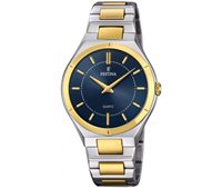 Orologio Festina Uomo Classic in Acciaio placcato oro giallo F20245/3 - F20245/3